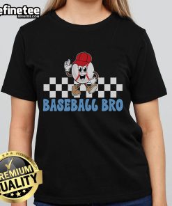 Nice Baseball Bro tee for proud siblings of baseball players, perfect for showing support at games.