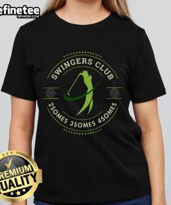 Adult humor golf image featuring ladies with nice golf swings at the tee, showcasing the best golf club techniques.