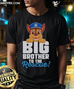 Nice Big Brother To The Rescue T-Shirt featuring a playful design perfect for proud siblings and family events.