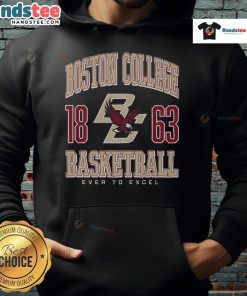 Nice Boston College Eagles basketball hoodie featuring team colors and logo, perfect for fans and athletes.