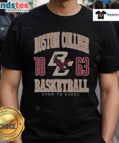 Alt Text: Nice Boston College Eagles Basketball T-Shirt featuring team colors and logo, perfect for fans and game day wear.