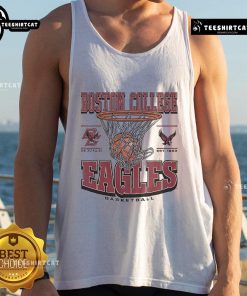 Alt Text: Stylish Boston College Eagles game time tank top featuring team colors and logo, perfect for game day attire.