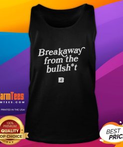 Nice Breakaway From The Bullshit Music Festival tank top featuring vibrant colors and festival-themed graphics.