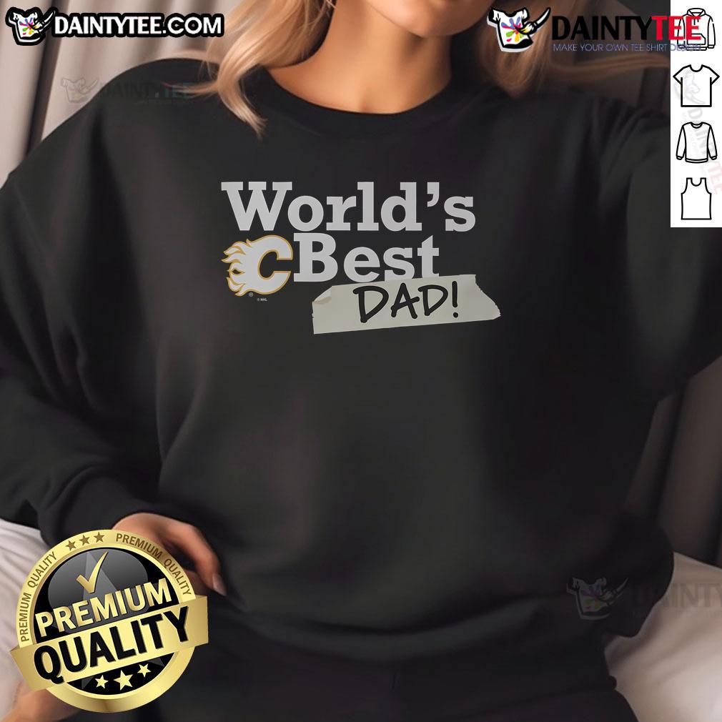 Nice Buffalo Sabres World'S Best Dad Sweatshirt Nice Buffalo Sabres World's Best Dad sweatshirt featuring team colors and logo, perfect gift for hockey-loving dads.