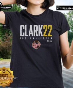 Nice Caitlin Clark Indiana Fever 500 Level Women's Elite Ladies Tee showcasing stylish design and vibrant team colors.