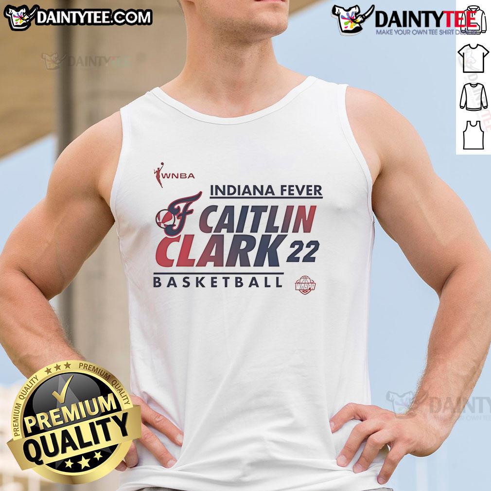 Nice Caitlin Clark Indiana Fever Wnba Basketball Tank Top Alt Text: Caitlin Clark wearing an Indiana Fever WNBA basketball tank top, showcasing team spirit and athletic style.