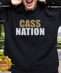Nice Cass High School Nation sweatshirt featuring vibrant school colors and logo, perfect for alumni and fans.