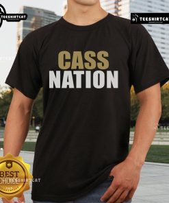 Nice Cass High School Nation T-Shirt featuring school colors and logo, perfect for spirit events and casual wear.