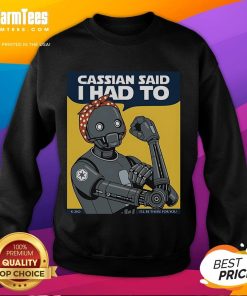 Alt Text: Cozy I'll Be There For You sweatshirt by Nice Cassian, perfect for casual wear and expressing friendship.