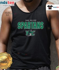 Nice Champion York College Spartans tank top featuring the team logo, perfect for fans and casual wear.