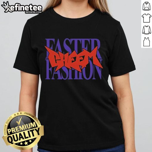 Nice Cheem Faster Fashion Ladies Tee featuring a stylish design, perfect for casual outings and trendy wardrobes.