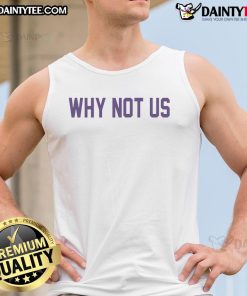 Nice Clemson Tigers Softball 'Why Not Us' tank top featuring vibrant colors and team logo, perfect for fans and athletes.
