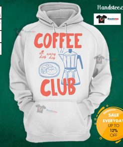 Retro Coffee Hoodie from Nice Coffee Club, perfect for all-day, every-day coffee lovers and enthusiasts.