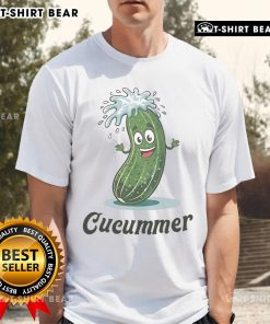 Alt Text: Funny Nice Cucumber Dick Lazers T-Shirt featuring a playful graphic design, perfect for casual wear and humor lovers.