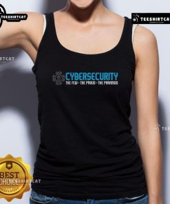 Stylish Nice Cybersecurity tank top featuring a 'Paranoid IT Analyst' design for programmers and hackers.