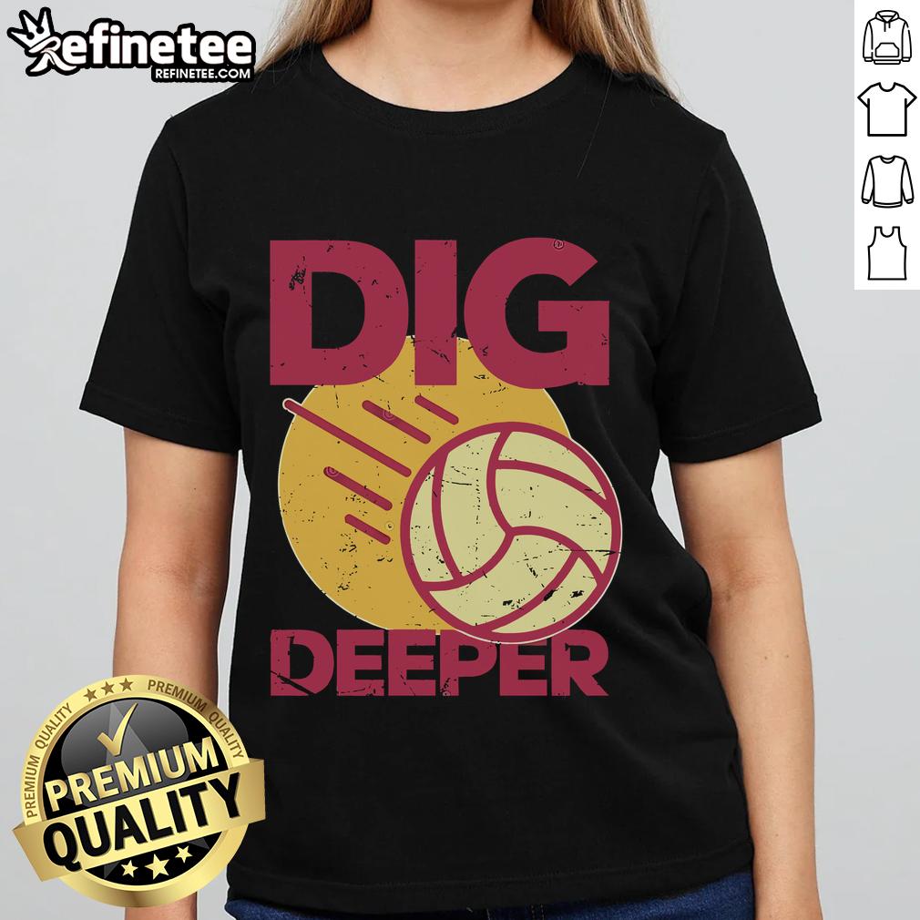 Nice Dig Deeper Ladies Tee Nice Dig Deeper Ladies Tee in vibrant colors, showcasing a stylish and comfortable design for casual wear.