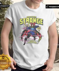 Stylish Doctor Strange T-Shirt featuring vibrant comic book art, perfect for Marvel fans and casual wear.