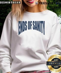 Stylish Nice Ends of Sanity logo sweatshirt in vibrant colors, perfect for casual wear and expressing individuality.