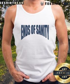 Nice Ends of Sanity logo tank top featuring a stylish design, perfect for casual wear and expressing individuality.