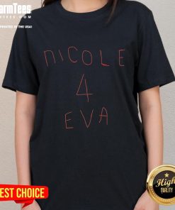 Nice Fear 96 Nicole 4 Eva Ladies Tee featuring a stylish graphic design, perfect for casual wear and fashion enthusiasts.