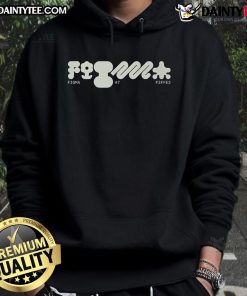 Chunky Glyph Hoodie featuring Nice Figma Merch design, perfect for stylish and comfortable streetwear.