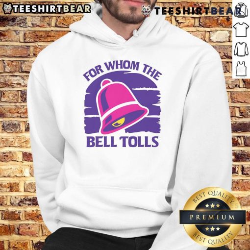 Stylish Nice For Whom The Bell Tolls hoodie featuring a bold graphic design and comfortable fit, perfect for fans.