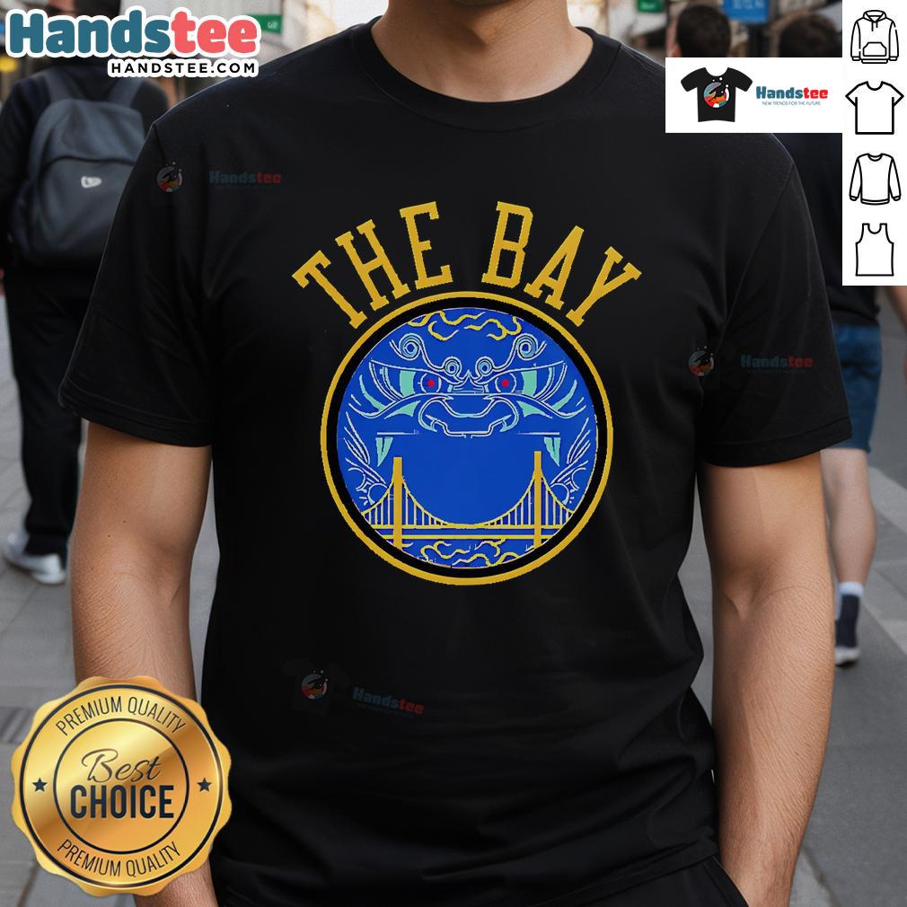 Nice Golden State Warriors Win For The Bay 2025 Logo T Shirt Alt Text: Golden State Warriors 2025 logo t-shirt celebrating a win for the Bay, featuring vibrant colors and stylish design.