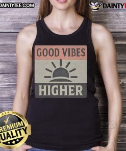 Nice Good Vibes Higher Tank Top in vibrant colors, perfect for summer outfits and casual wear.