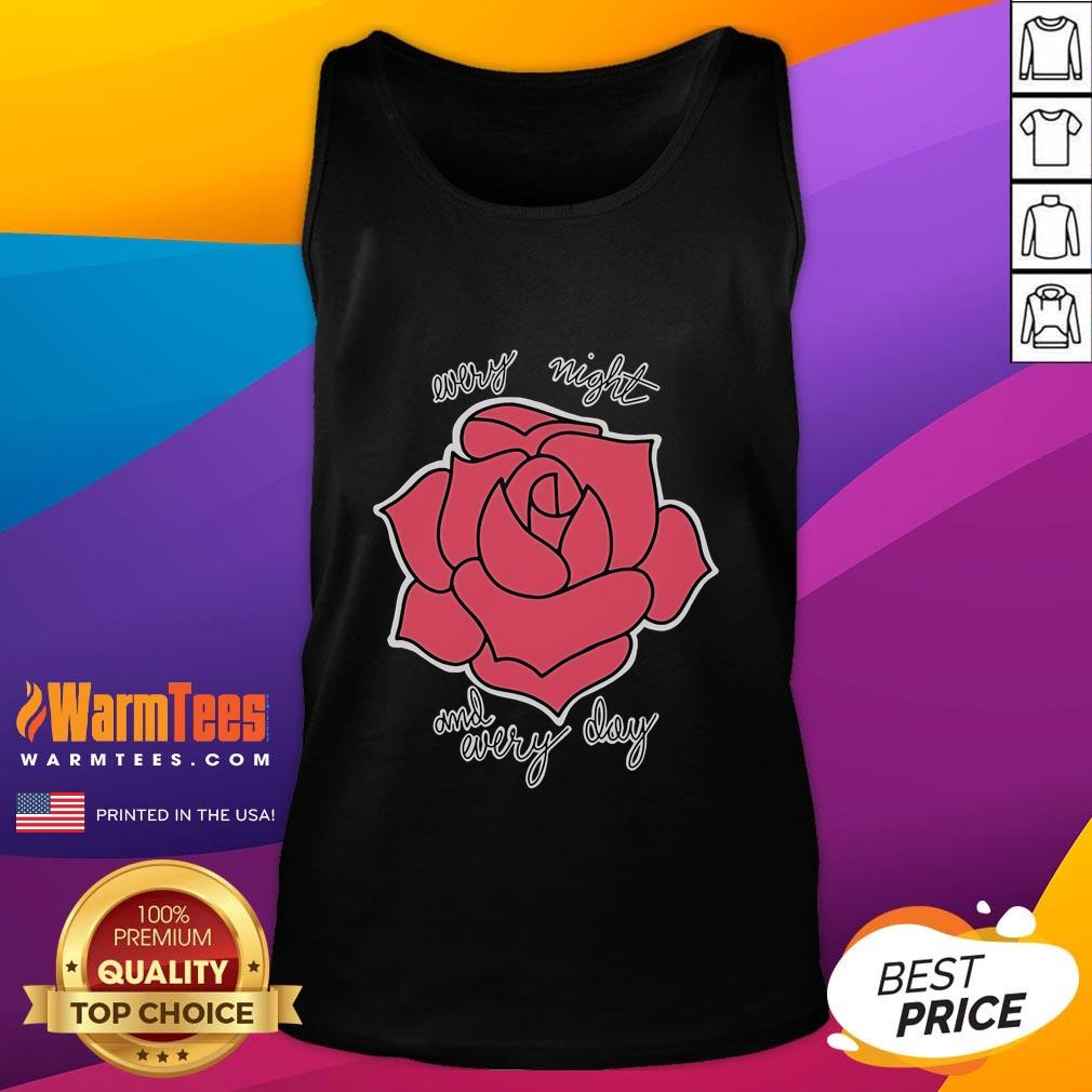 Nice Haywire Every Night And Every Day Rose Tank Top