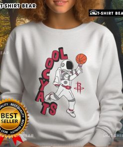 Nice Houston Rockets Stadium Essentials NBA X Staycool mascot sweatshirt in vibrant colors, perfect for game day style.
