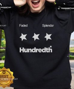 Nice Hundredth Faded Splendor Stars Sweatshirt in soft fabric, featuring a stylish star print for a trendy look.