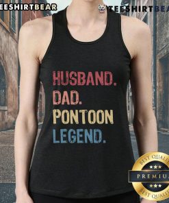 Nice Husband Dad Pontoon Legend Tank Top featuring a fun, vibrant design perfect for summer outings and family fun.