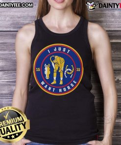 Stylish Nikola Jokic tank top featuring a horse design, perfect for fans of the Denver Nuggets and basketball enthusiasts.