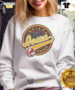 Nice Indiana Fever Iowa sweatshirt featuring team colors and logo, perfect for fans and casual wear.