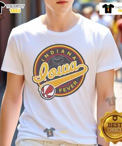 Alt Text: Nice Indiana Fever Iowa T-Shirt featuring vibrant colors and team logo, perfect for fans and casual wear.