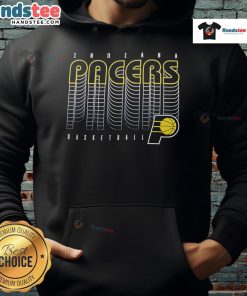 Nice Indiana Pacers 2025 NBA Playoffs Basketball Repeat Hoodie featuring team colors and logo, perfect for fans.