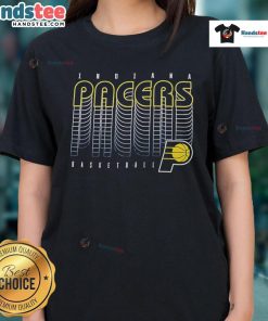 Nice Indiana Pacers 2025 NBA Playoffs Basketball Repeat Ladies Tee in stylish design, perfect for fans and supporters.