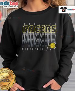 Nice Indiana Pacers 2025 NBA Playoffs Basketball Repeat Sweatshirt in blue, showcasing team pride and playoff spirit.