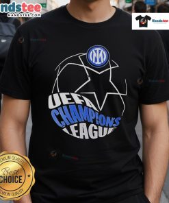 Nice Inter Milan Road to Munich UEFA Champions League Final 2025 T-Shirt featuring bold graphics and team colors.
