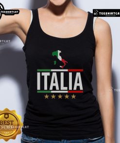 Nice Italia Italy Soccer Football Champions Tank Top featuring vibrant colors and logo, perfect for fans and casual wear.