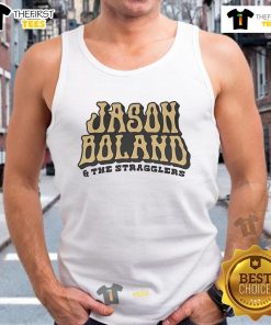 Nice Jason Boland & The Stragglers logo tank top featuring vibrant design and comfortable fit for fans of country music.