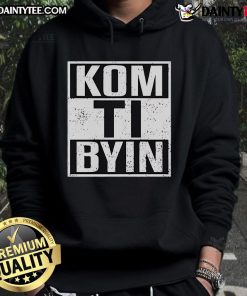 Cozy Nice-Kaj-Kom-Ti-Byn hoodie in a stylish design, perfect for casual wear and comfort.