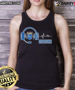 Stylish Kansas City Royals Dispatcher Heartbeat Tank Top for fans, featuring a vibrant design and comfortable fit.