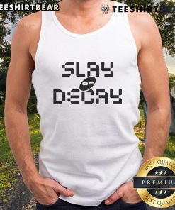 Stylish Nice Katy Perry Slay or Decay tank top featuring vibrant colors and trendy design, perfect for fans and fashion lovers.
