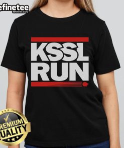 Nice KSSL Run Fly This Way Ladies Tee featuring a stylish design, perfect for active women and casual outfits.
