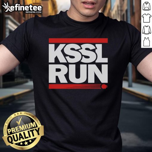 Nice Kssl Run Fly This Way T-Shirt featuring a stylish design perfect for activewear and casual outings.