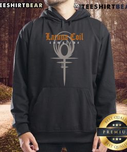 Alt Text: Stylish Lacuna Coil Comalive Milan hoodie featuring band logo, perfect for fans and music lovers.