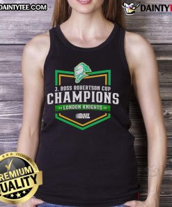 Nice London Knights 2025 OHL Hockey National Champions tank top featuring team logo and vibrant design.