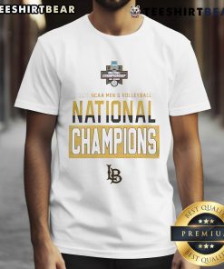 Nice Long Beach State NCAA Men's Volleyball 2025 National Champions T-Shirt showcasing team pride and championship victory.