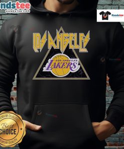 Stylish Nice Los Angeles Lakers Angus Hoodie featuring team colors and logo, perfect for fans and casual wear.